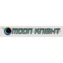 Women's Marvel: Moon Knight Blue Horizontal Logo Racerback Tank Top