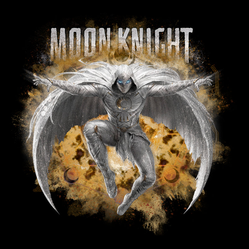 Junior's Marvel: Moon Knight Jumping Into Action T-Shirt