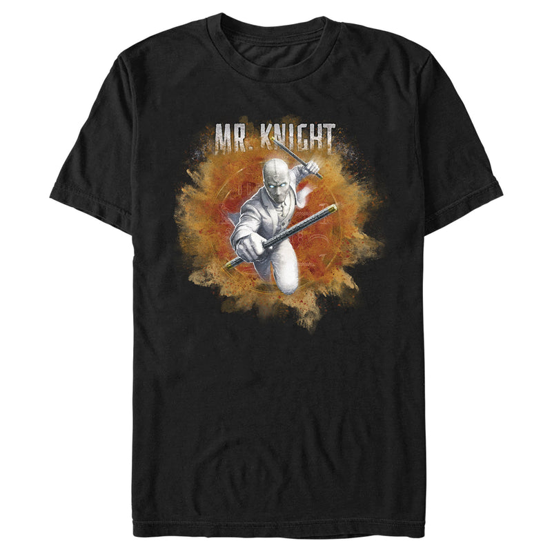 Men's Marvel: Moon Knight Mr. Knight Sandstorm T-Shirt