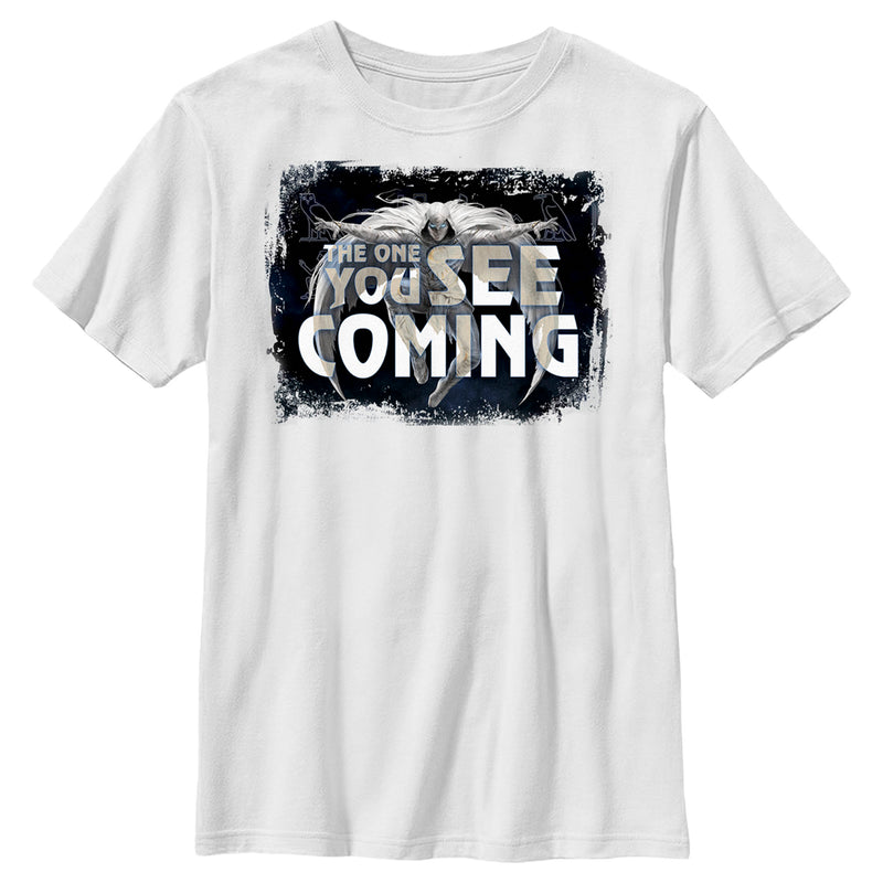 Boy's Marvel: Moon Knight The One You See Coming T-Shirt