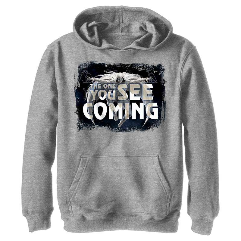 Boy's Marvel: Moon Knight The One You See Coming Pull Over Hoodie