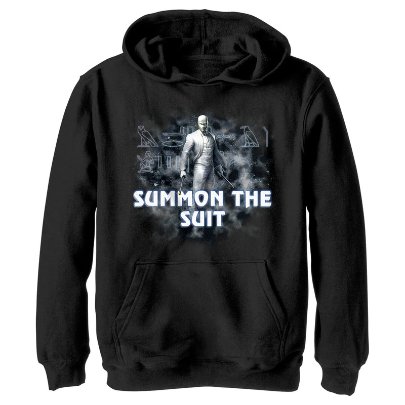 Boy's Marvel: Moon Knight Summon the Suit Pull Over Hoodie