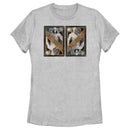 Women's Marvel: Moon Knight Two Personalities Playing Cards T-Shirt