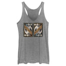Women's Marvel: Moon Knight Two Personalities Playing Cards Racerback Tank Top