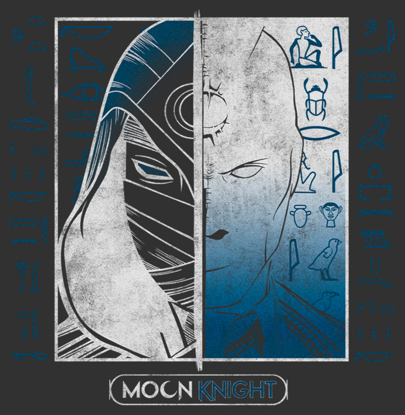 Men's Marvel: Moon Knight Split Face Duo T-Shirt