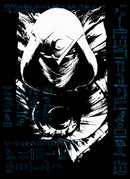 Women's Marvel: Moon Knight Blue Hieroglyphs T-Shirt