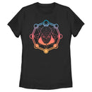 Women's Marvel: Moon Knight Colorful Moon Phases T-Shirt