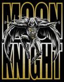Men's Marvel: Moon Knight Jump Sketch T-Shirt