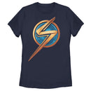 Women's Marvel: Ms. Marvel Logo Icon T-Shirt