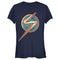 Junior's Marvel: Ms. Marvel Logo Icon T-Shirt