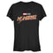 Junior's Marvel: Ms. Marvel Classic Logo T-Shirt