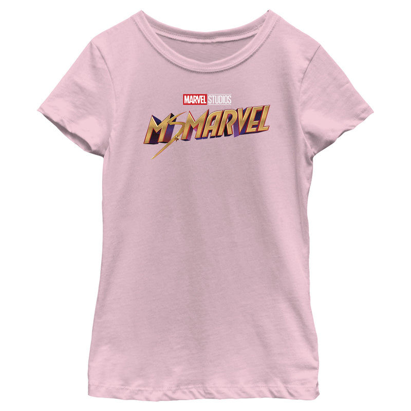 Girl's Marvel: Ms. Marvel Classic Logo T-Shirt