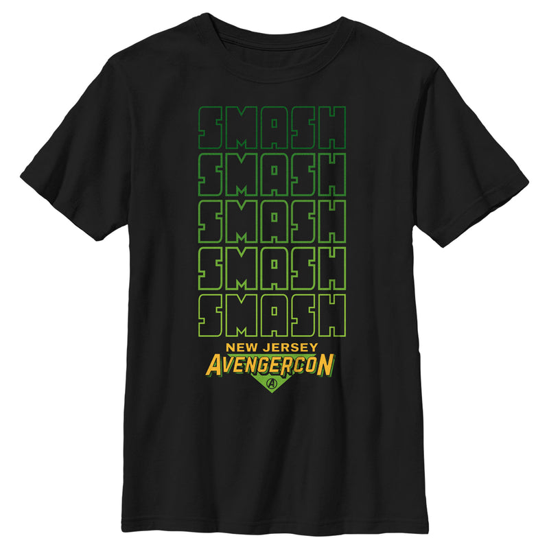 Boy's Marvel: Ms. Marvel Smash AvengerCon T-Shirt