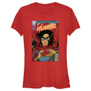 Junior's Marvel: Ms. Marvel Comic Book Cover T-Shirt