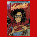 Boy's Marvel: Ms. Marvel Comic Book Cover T-Shirt