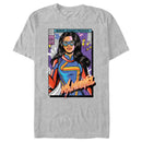 Men's Marvel: Ms. Marvel Comic Cover Kamala T-Shirt