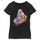 Girl's Marvel: Ms. Marvel Kamala Khan Silhouette T-Shirt