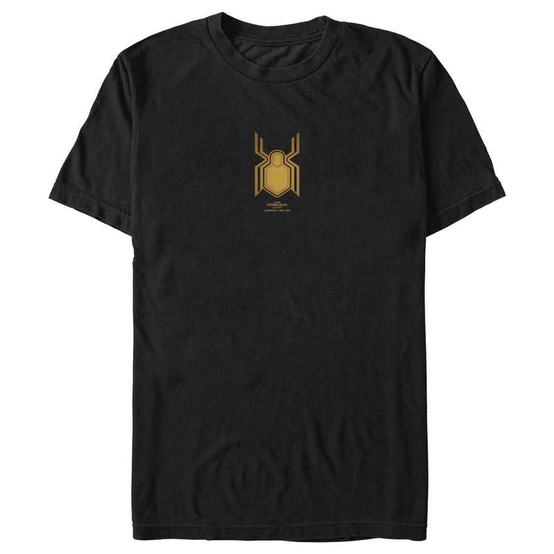 Men's Marvel Spider-Man: No Way Home Gold Logo T-Shirt