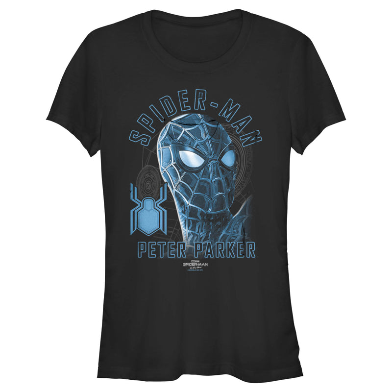Junior's Marvel Spider-Man: No Way Home Blue Suit T-Shirt