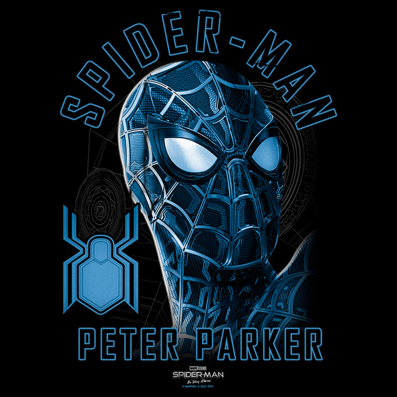 Junior's Marvel Spider-Man: No Way Home Blue Suit T-Shirt