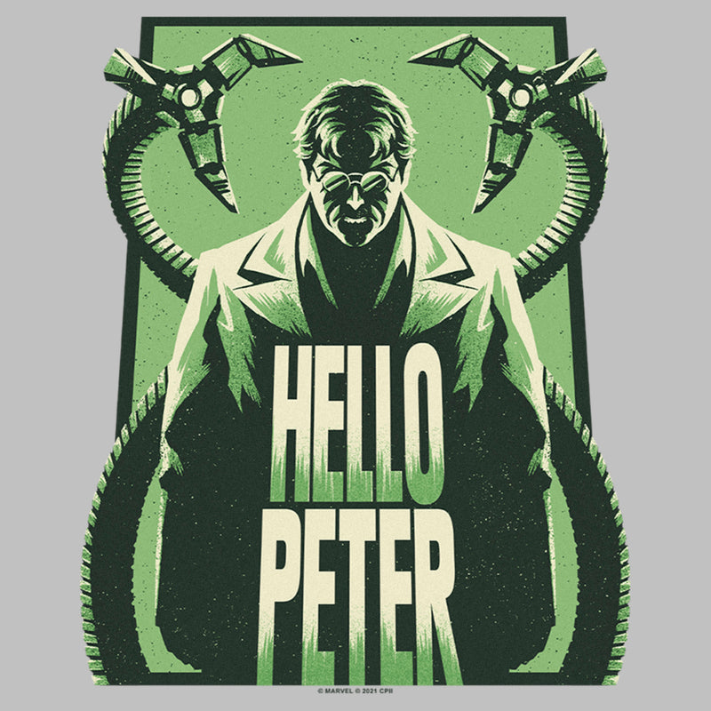 Women's Marvel Spider-Man: No Way Home Doc Ock Hello Peter T-Shirt