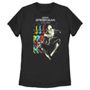 Women's Marvel Spider-Man: No Way Home Colorful Stack T-Shirt