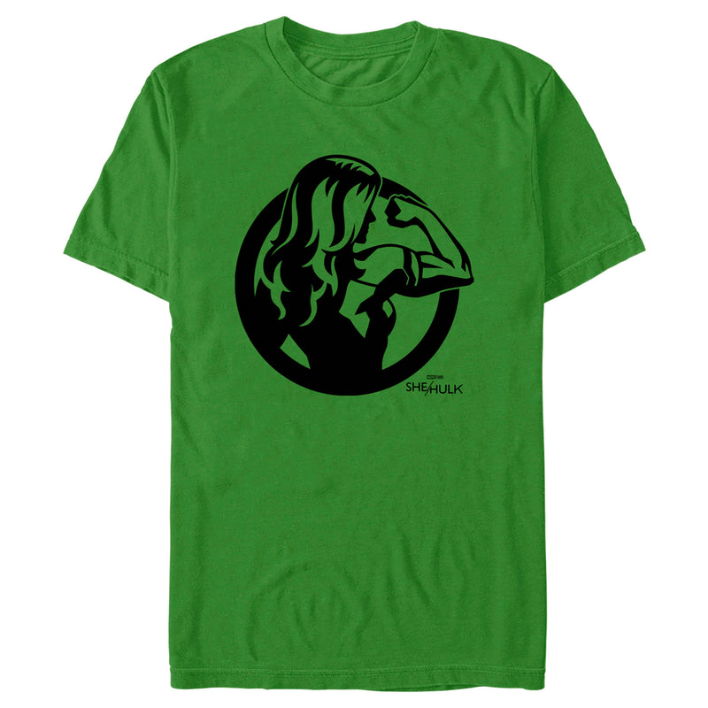 Men's She-Hulk: Attorney at Law Flex Icon Outline T-Shirt