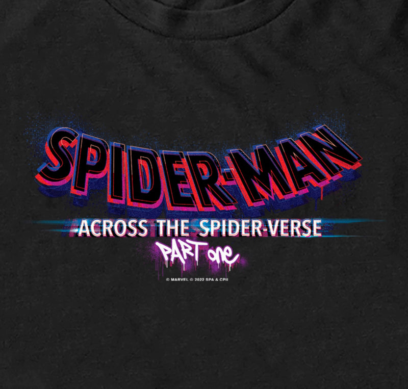 Men's Spider-Man: Across the Spider-Verse Movie Logo T-Shirt