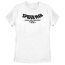 Women's Spider-Man: Across the Spider-Verse Movie Logo Black T-Shirt