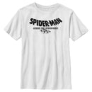 Boy's Spider-Man: Across the Spider-Verse Movie Logo Black T-Shirt