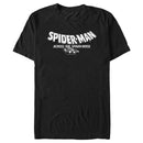 Men's Spider-Man: Across the Spider-Verse Movie Logo White T-Shirt