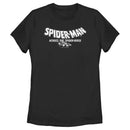 Women's Spider-Man: Across the Spider-Verse Movie Logo White T-Shirt