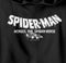 Boy's Spider-Man: Across the Spider-Verse Movie Logo White Pull Over Hoodie