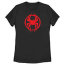 Women's Spider-Man: Across the Spider-Verse Graffiti Spider Logo T-Shirt