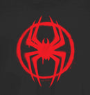 Junior's Spider-Man: Across the Spider-Verse Graffiti Spider Logo T-Shirt