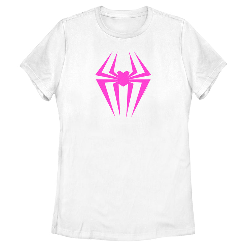 Women's Spider-Man: Across the Spider-Verse Spider-Gwen Logo T-Shirt