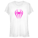 Junior's Spider-Man: Across the Spider-Verse Spider-Gwen Logo T-Shirt