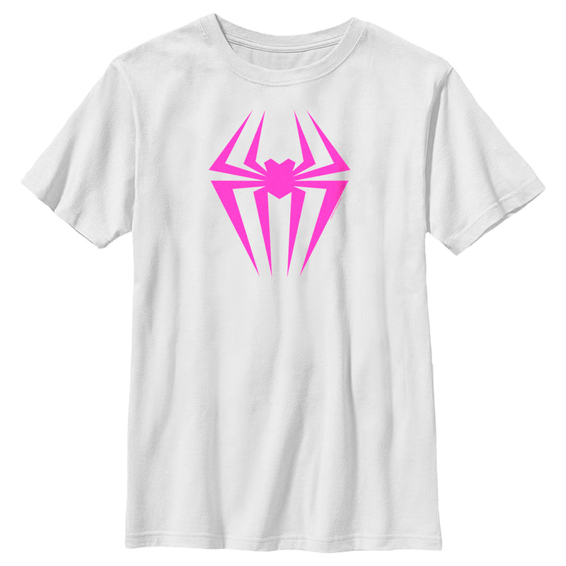 Boy's Spider-Man: Across the Spider-Verse Spider-Gwen Logo T-Shirt