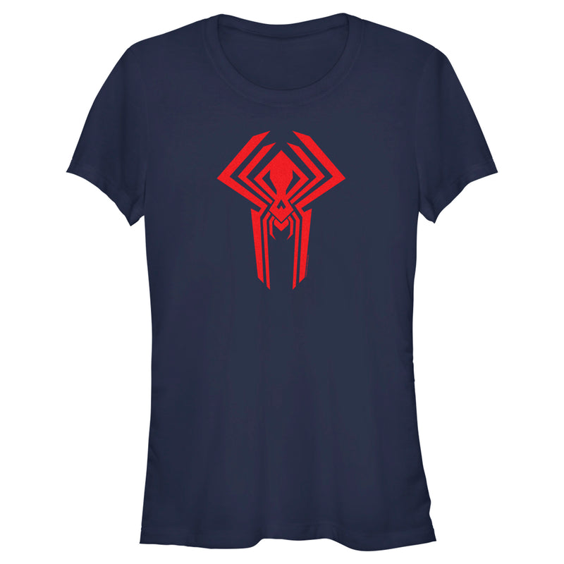 Junior's Spider-Man: Across the Spider-Verse Spider-Man 2099 Logo T-Shirt