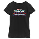 Girl's Marvel: Thor: Love and Thunder Classic Logo T-Shirt