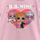 Girl's L.O.L Surprise Valentine's Day B. B. Mine T-Shirt