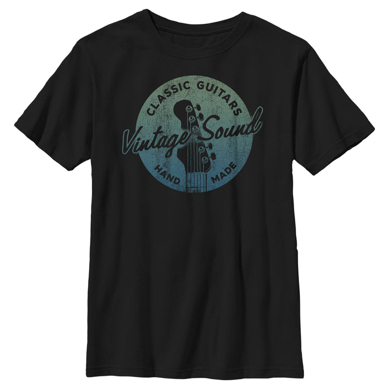 Boy's Lost Gods Classic Guitars Badge T-Shirt