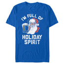 Men's Lost Gods Distressed Full of Holiday Spirit T-Shirt