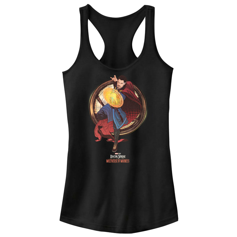 Junior's Marvel Doctor Strange in the Multiverse of Madness Solo Strange Racerback Tank Top