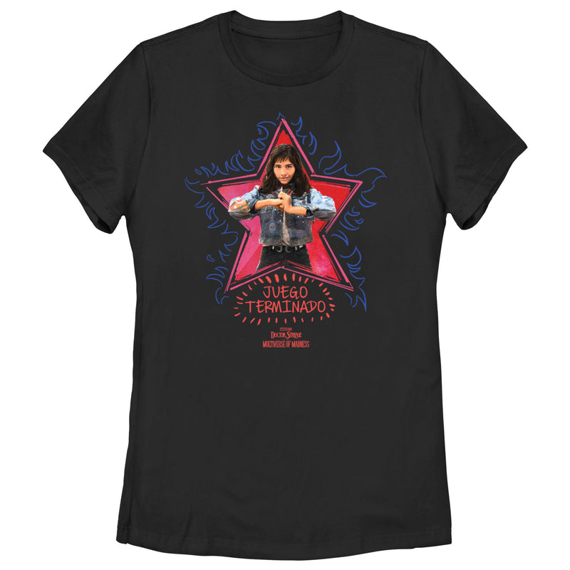 Women's Marvel Doctor Strange in the Multiverse of Madness Game Over T-Shirt