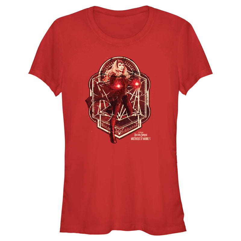Junior's Marvel Doctor Strange in the Multiverse of Madness Wanda Maximoff T-Shirt
