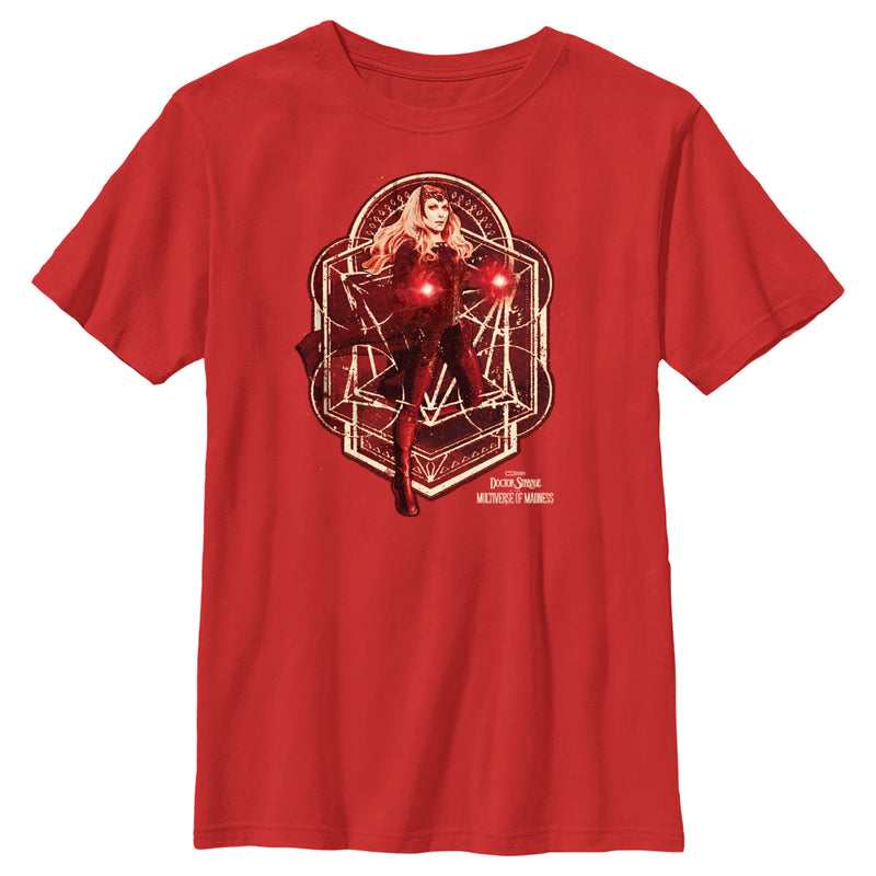 Boy's Marvel Doctor Strange in the Multiverse of Madness Wanda Maximoff T-Shirt