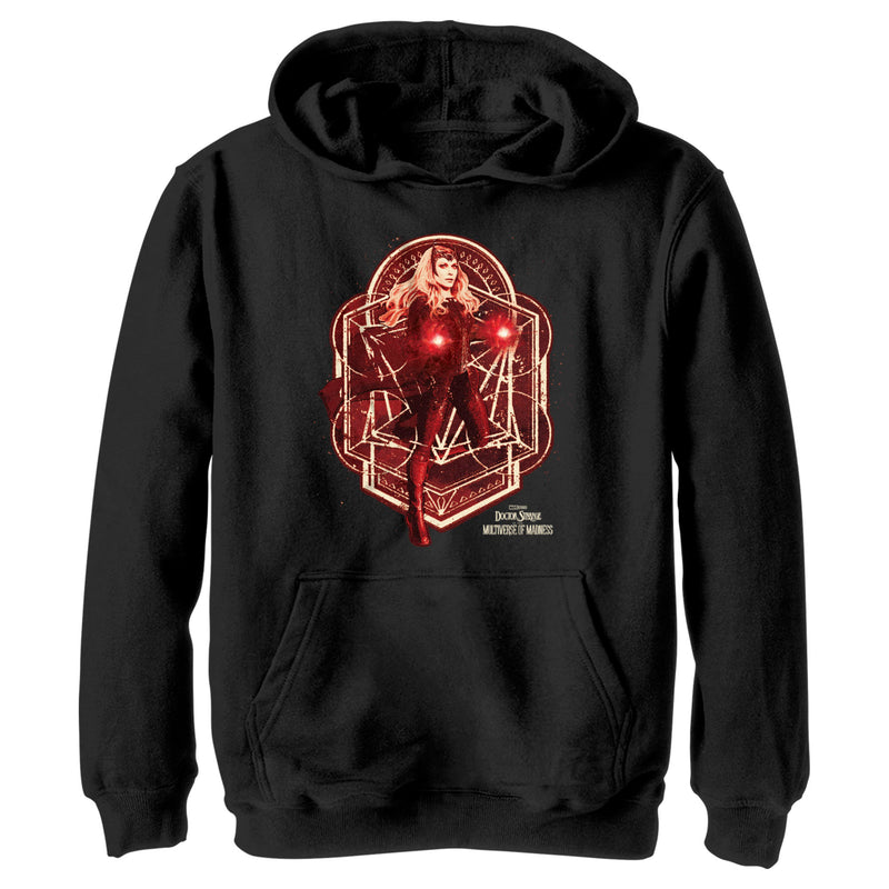 Boy's Marvel Doctor Strange in the Multiverse of Madness Wanda Maximoff Pull Over Hoodie