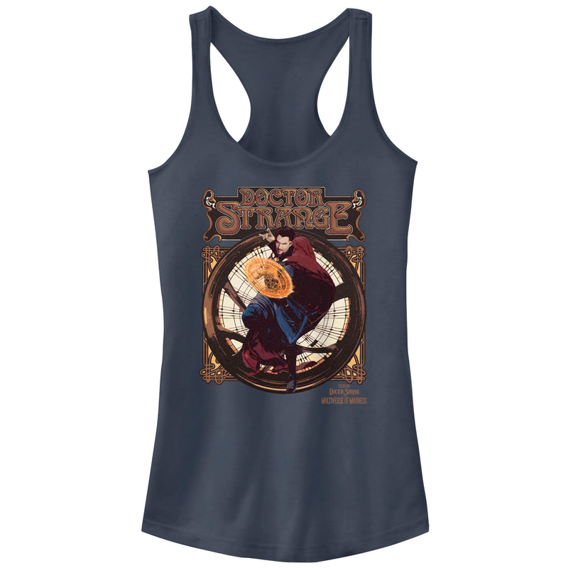 Junior's Marvel Doctor Strange in the Multiverse of Madness Retro Strange Racerback Tank Top