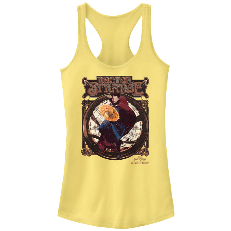 Junior's Marvel Doctor Strange in the Multiverse of Madness Retro Strange Racerback Tank Top